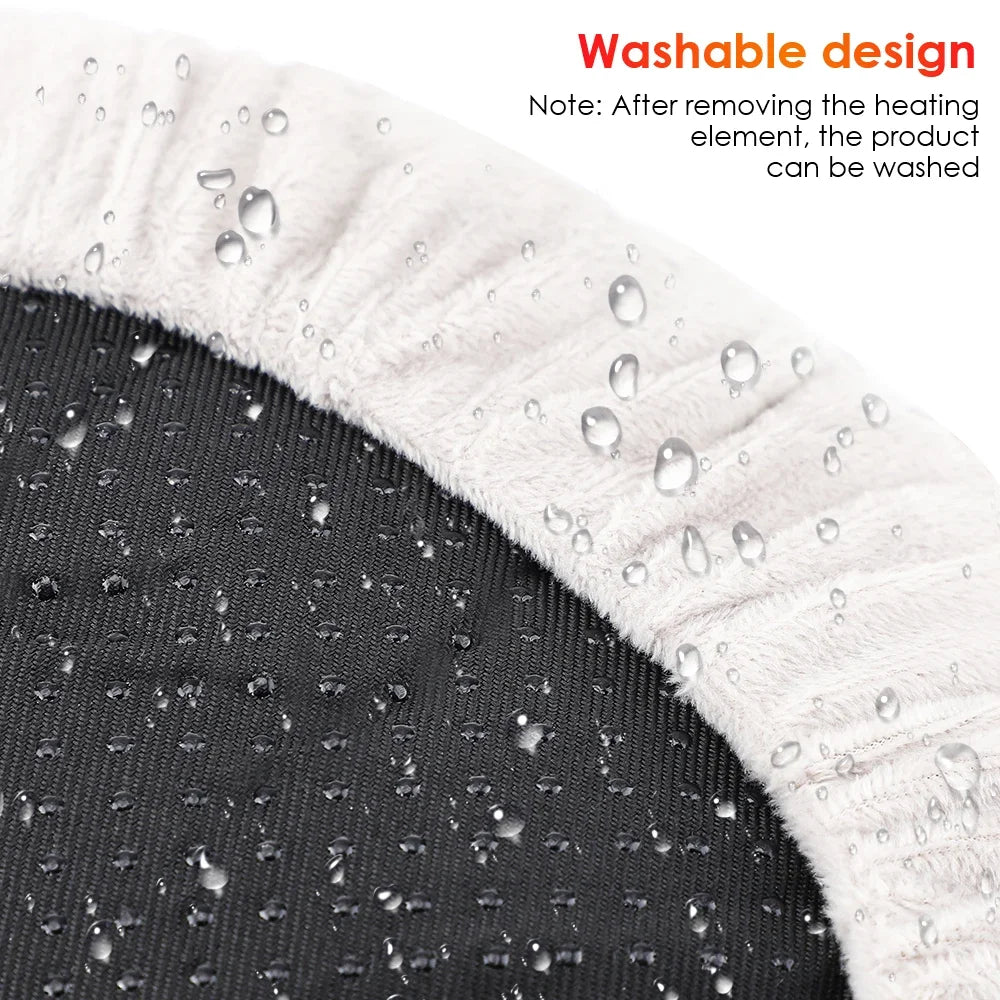 Heated Foot Warmer Slipper with USB and Fluffy Lining – Harwelton™