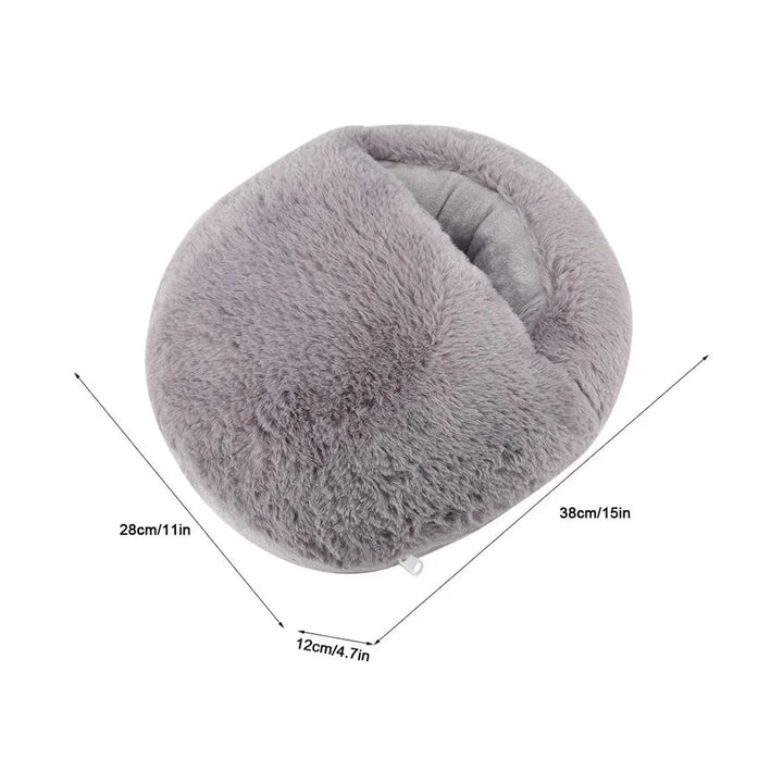 Heated Foot Warmer Slipper with USB and Fluffy Lining – Harwelton™