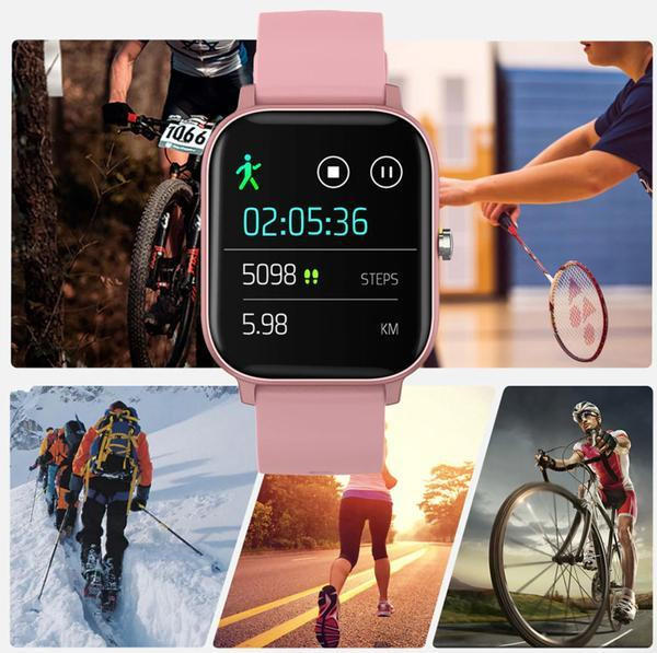 Smart Sports Watch with Heart Rate and Sleep Tracking