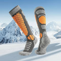 Harwelton™ Long Thermal Wool Ski Socks with Cushioned Padding