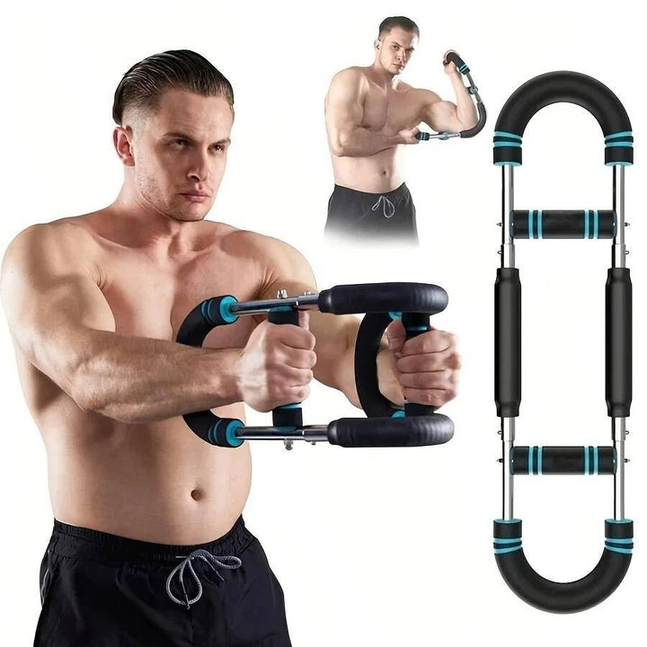 Adjustable Chest Expander Arm Trainer with Four Springs