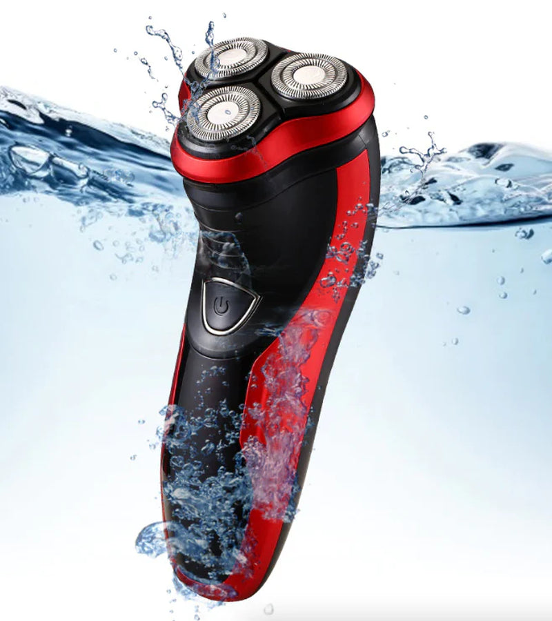 Harwelton™ Rotary Electric Shaver for Men with 3D Heads and Pop-Up Trimmer