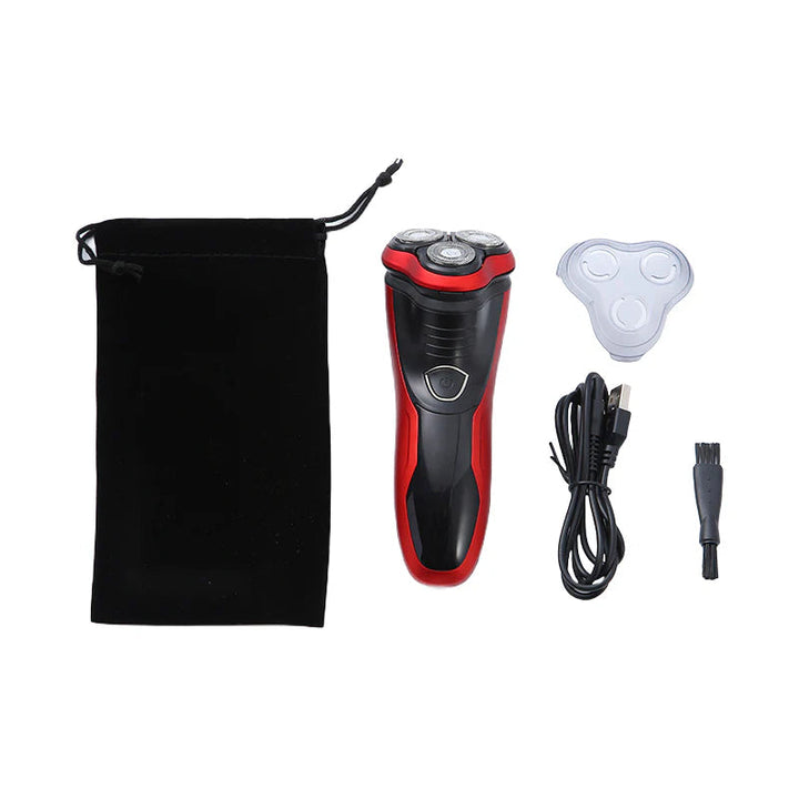 Harwelton™ Rotary Electric Shaver for Men with 3D Heads and Pop-Up Trimmer