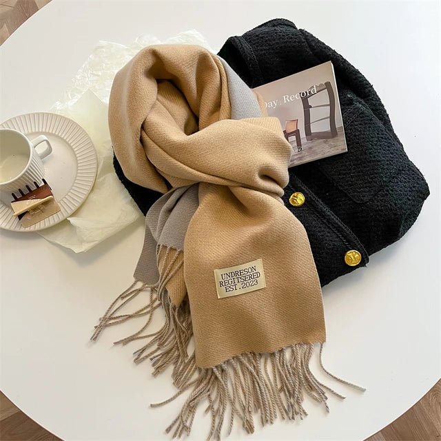 100% Wool Scarf for Men and Women – Super Soft and Warm