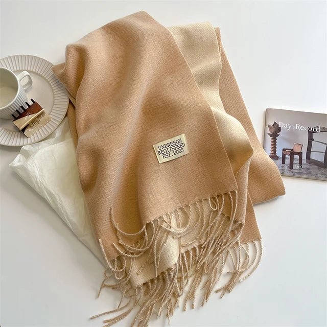 100% Wool Scarf for Men and Women – Super Soft and Warm