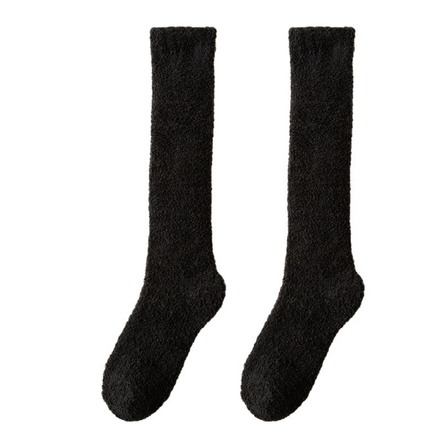 Harwelton™ Extra-Long Coral Fleece Winter Socks for Cosy Feet