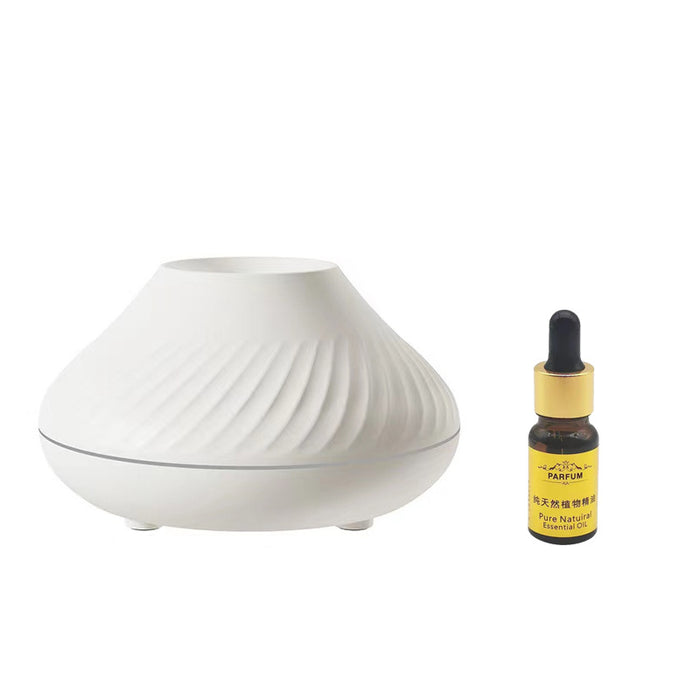 Harwelton RGB flame diffuser with 130 ml tank and night light mode