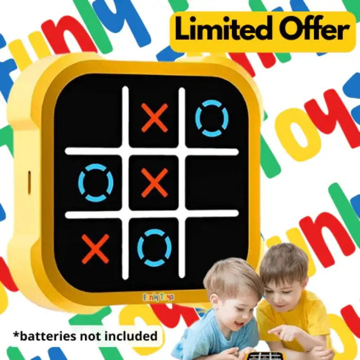 Electronic Noughts and Crosses Game with Nine Skill Levels