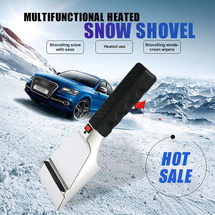 Harwelton™ Heated 12V Ice Scraper with Built-In LED Light