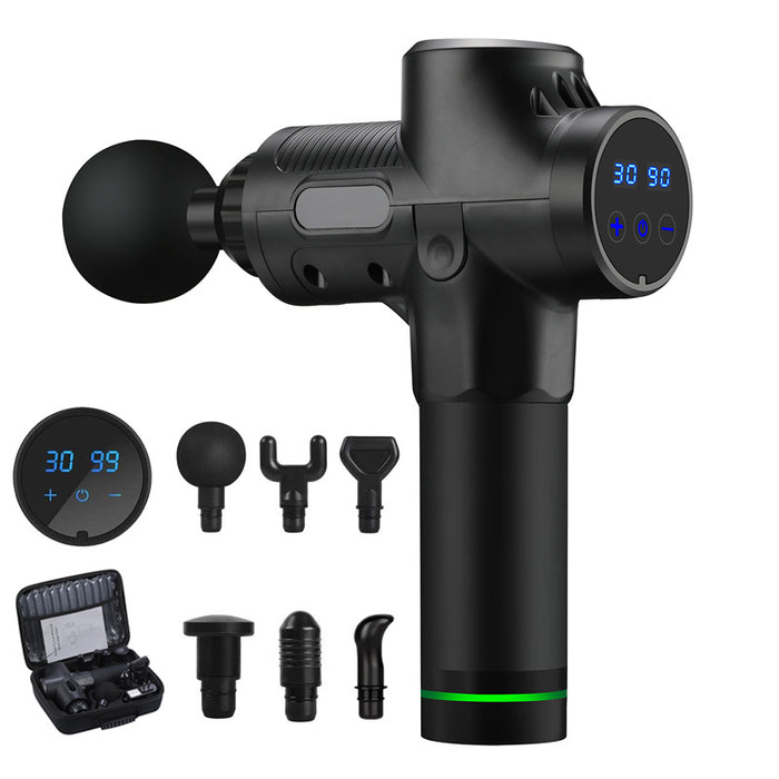 Harwelton Massage gun with brushless motor and touch screen