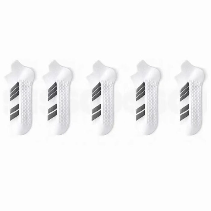 Harwelton Terry-Sole Sports Ankle Socks, Pack of 10 Pairs