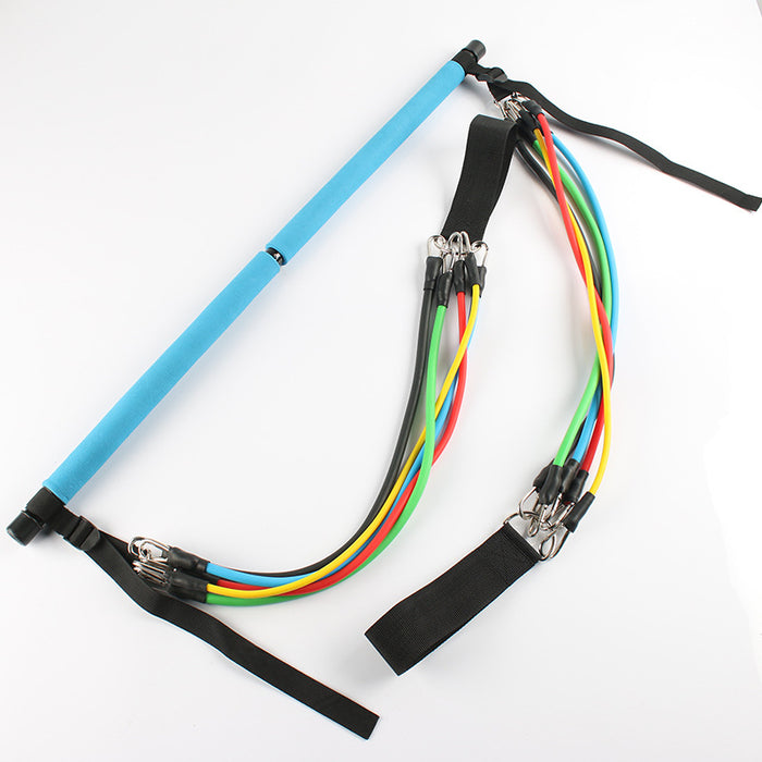Harwelton Portable pilates bar kit with five band pairs