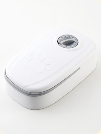 Harwelton Timed pet feeder with dial lid, no power needed