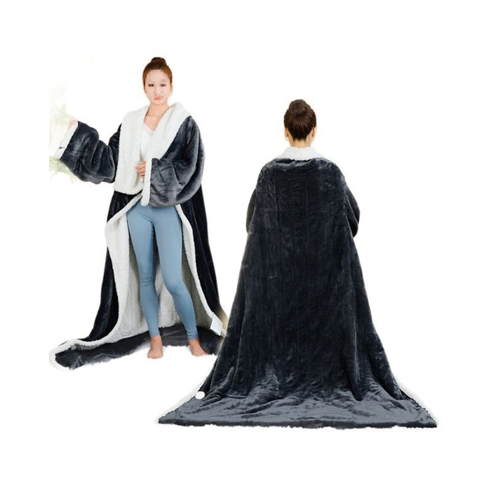 Harwelton Wearable Electric Heated Blanket with Sleeves