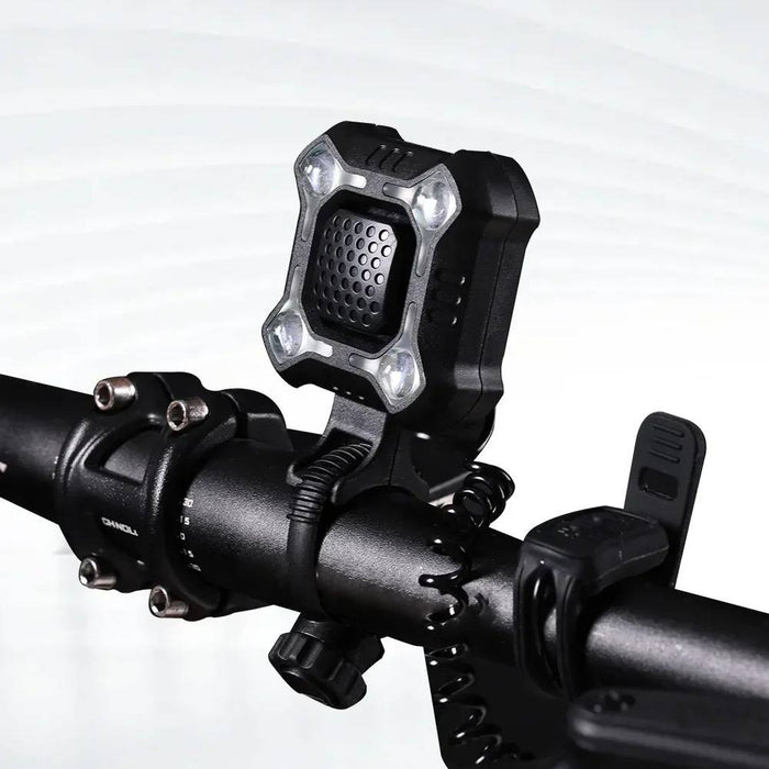 Harwelton™ Bike Bell and Front Light Combo with 140 dB Electronic Horn