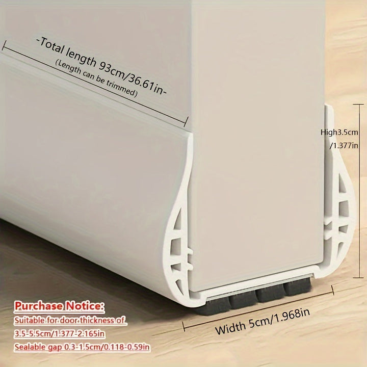 SnugBlock Doorstop Adjustable for Insulation and Soundproofing