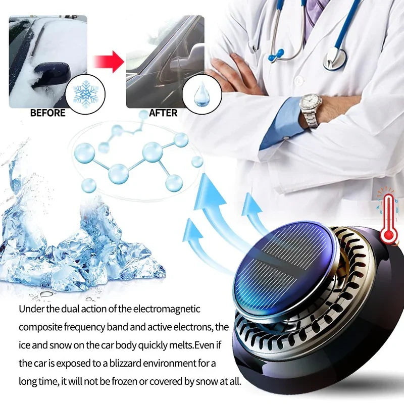 Compact Car Antifreeze Snow Removal Device for Winter