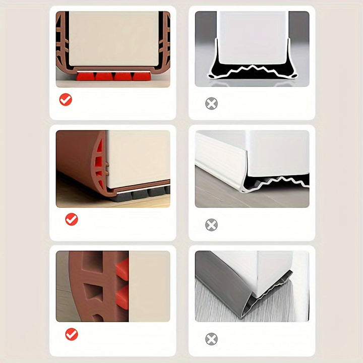 SnugBlock Doorstop Adjustable for Insulation and Soundproofing