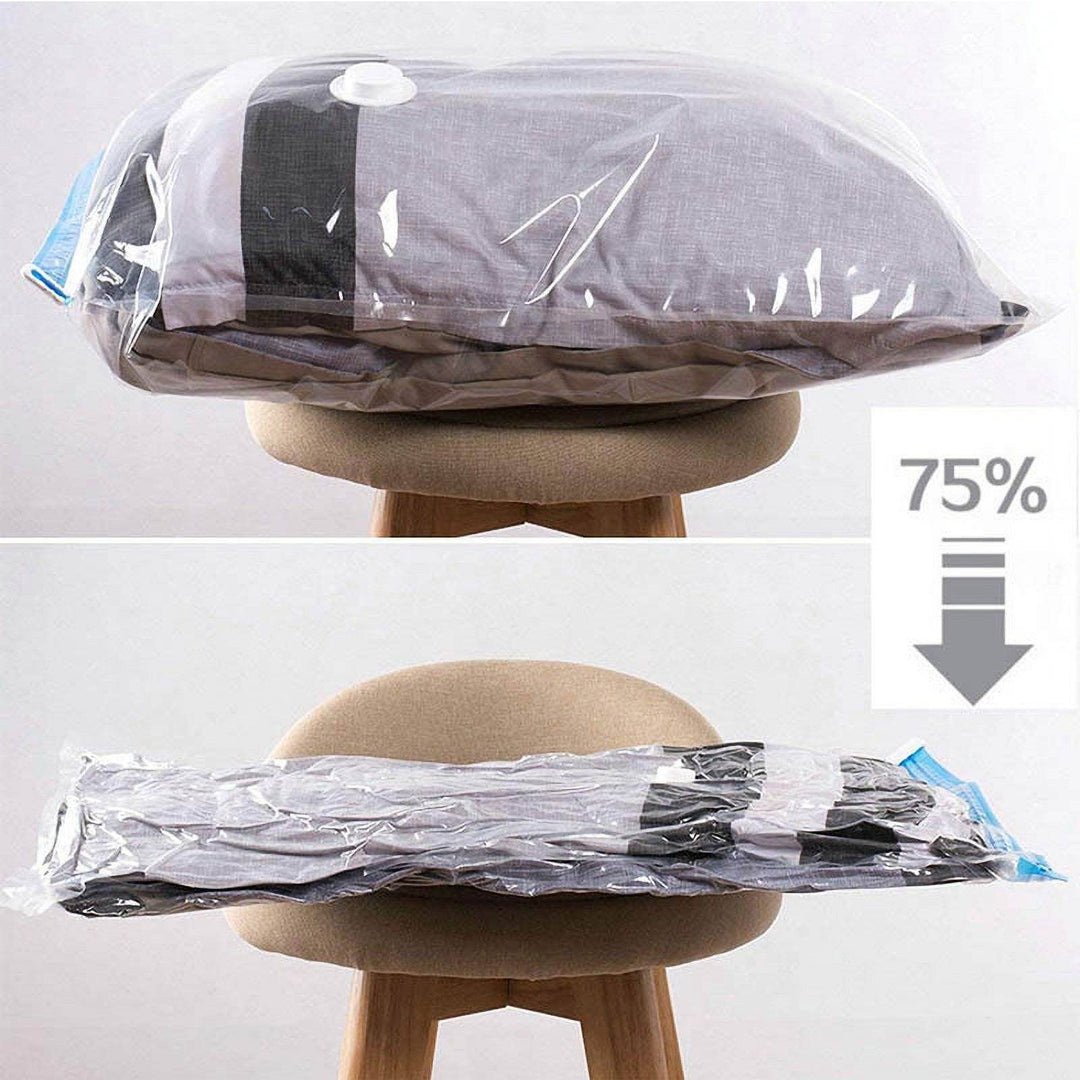 Harwelton™ Vacuum Storage Bags for Clothes and Bedding, Set of 5