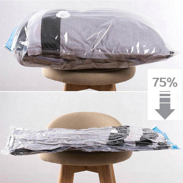 Harwelton™ Vacuum Storage Bags for Clothes and Bedding, Set of 5
