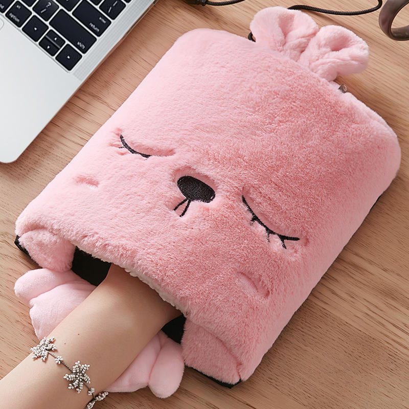 Heated Hand Warmer Mouse Mat in Faux Fur Fleece – Harwelton