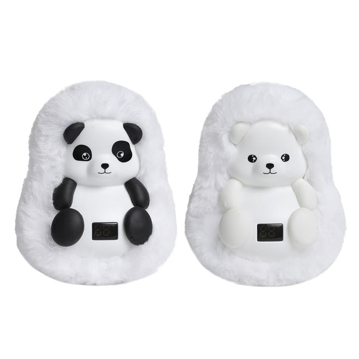 Harwelton™ Rechargeable Plush Hand Warmer in a Cuddly Animal Design
