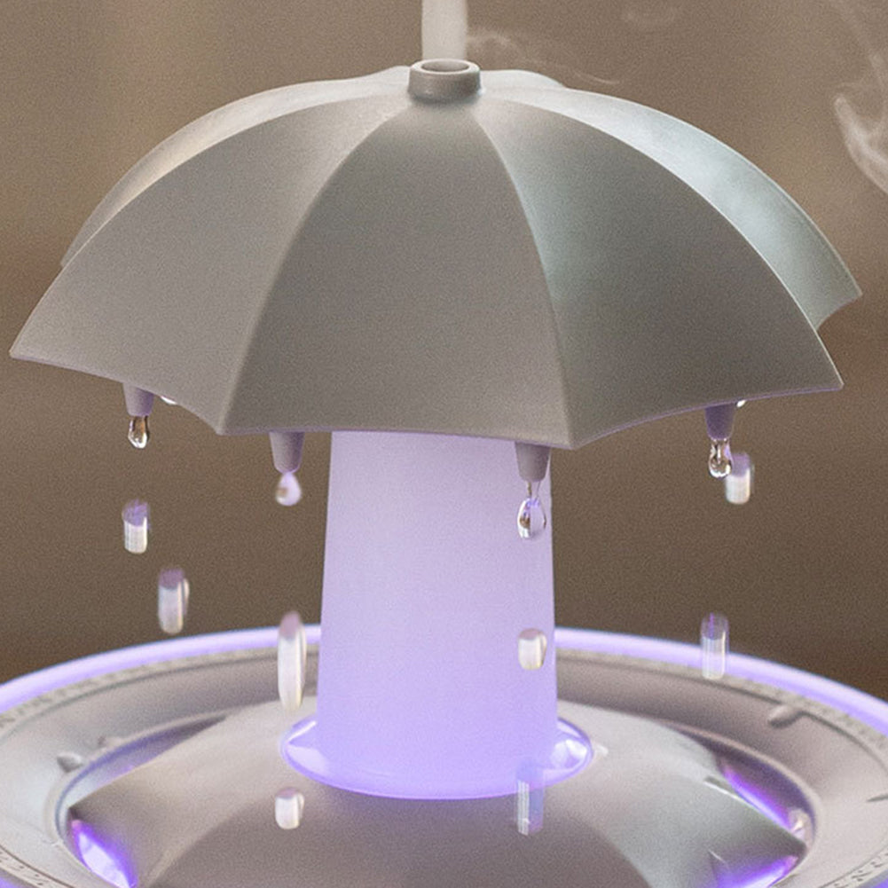 Rain Sound Aroma Humidifier with Remote and 7-Colour Lighting