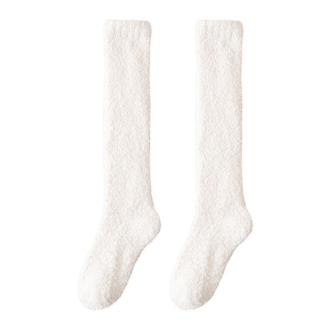 Harwelton™ Extra-Long Coral Fleece Winter Socks for Cosy Feet