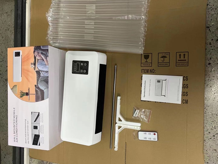 Harwelton Bathroom Wall Heater with Remote and Clothes-Drying Rail