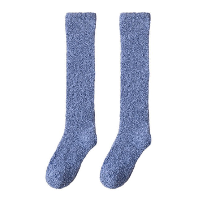 Harwelton™ Extra-Long Coral Fleece Winter Socks for Cosy Feet