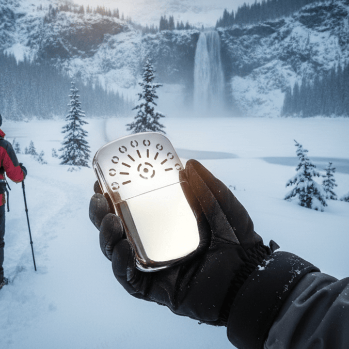 Harwelton™ Metal Pocket Hand Warmer with Up to 12 Hours of Heat