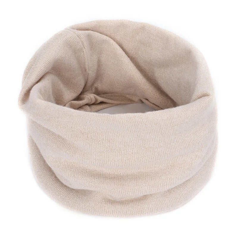 Cashmere Neck Warmer Scarf – Soft, Light Tubular Fit