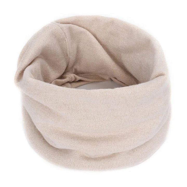 Cashmere Neck Warmer Scarf – Soft, Light Tubular Fit