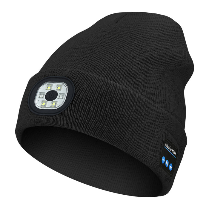 Harwelton LED Light Beanie with Bluetooth Music