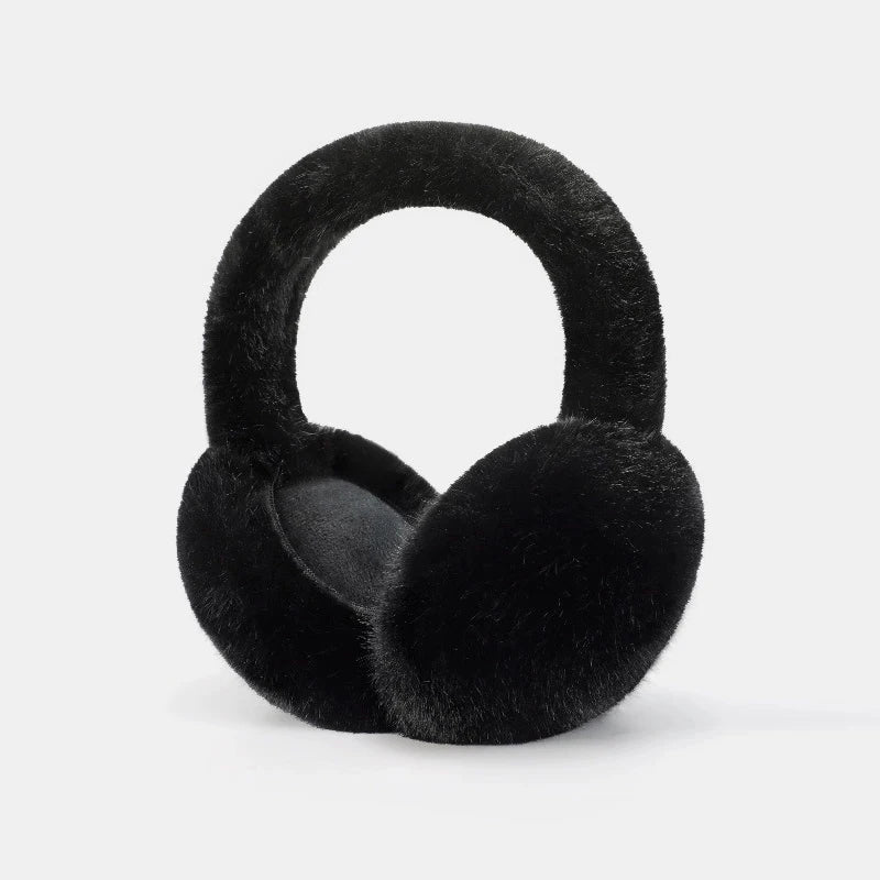 Luxury Plush Earmuffs – Soft Foldable Winter Ear Warmers