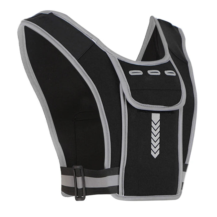 Harwelton™ Reflective Running Vest Chest Bag with Large Phone Pocket