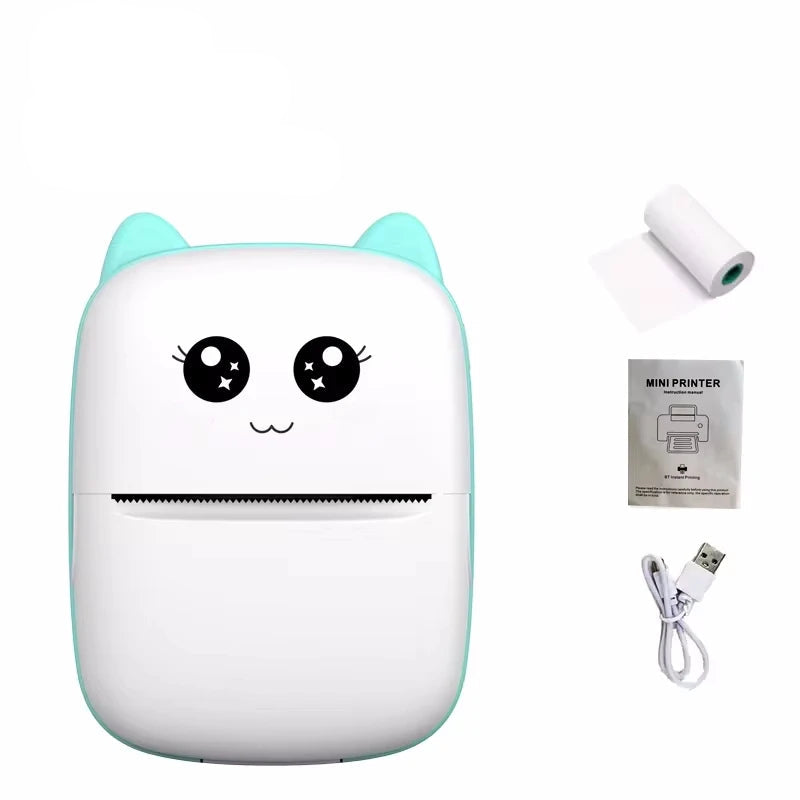 Mini Wireless Thermal Label Printer – No Ink Needed