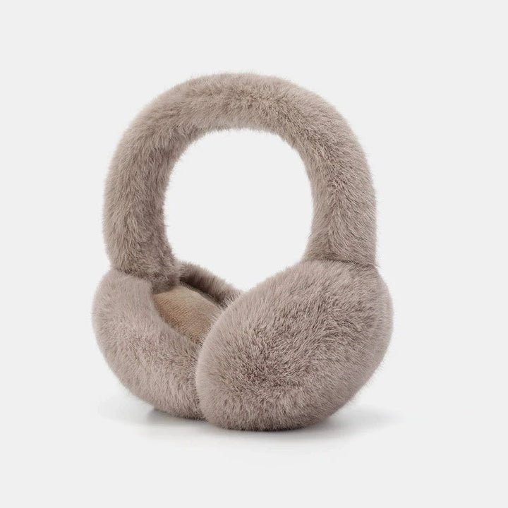 Luxury Plush Earmuffs – Soft Foldable Winter Ear Warmers