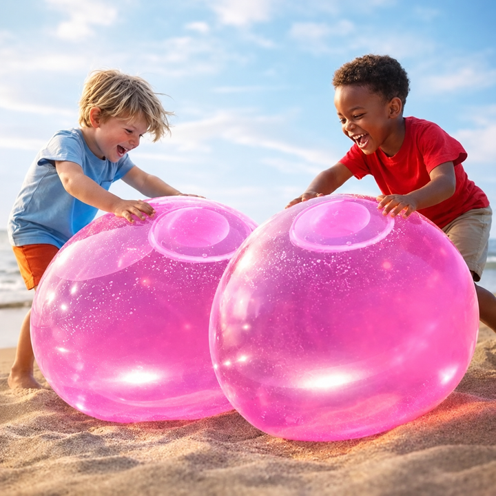 Jumbo Inflatable Play Ball for Kids – Reusable Garden Fun