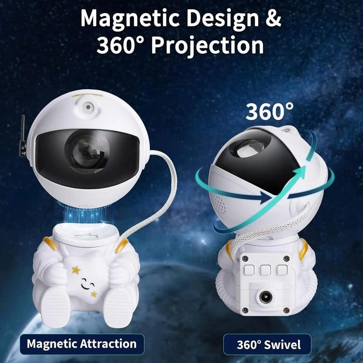 Galaxy Star Projector with Nebula, Moon Lamp and Remote