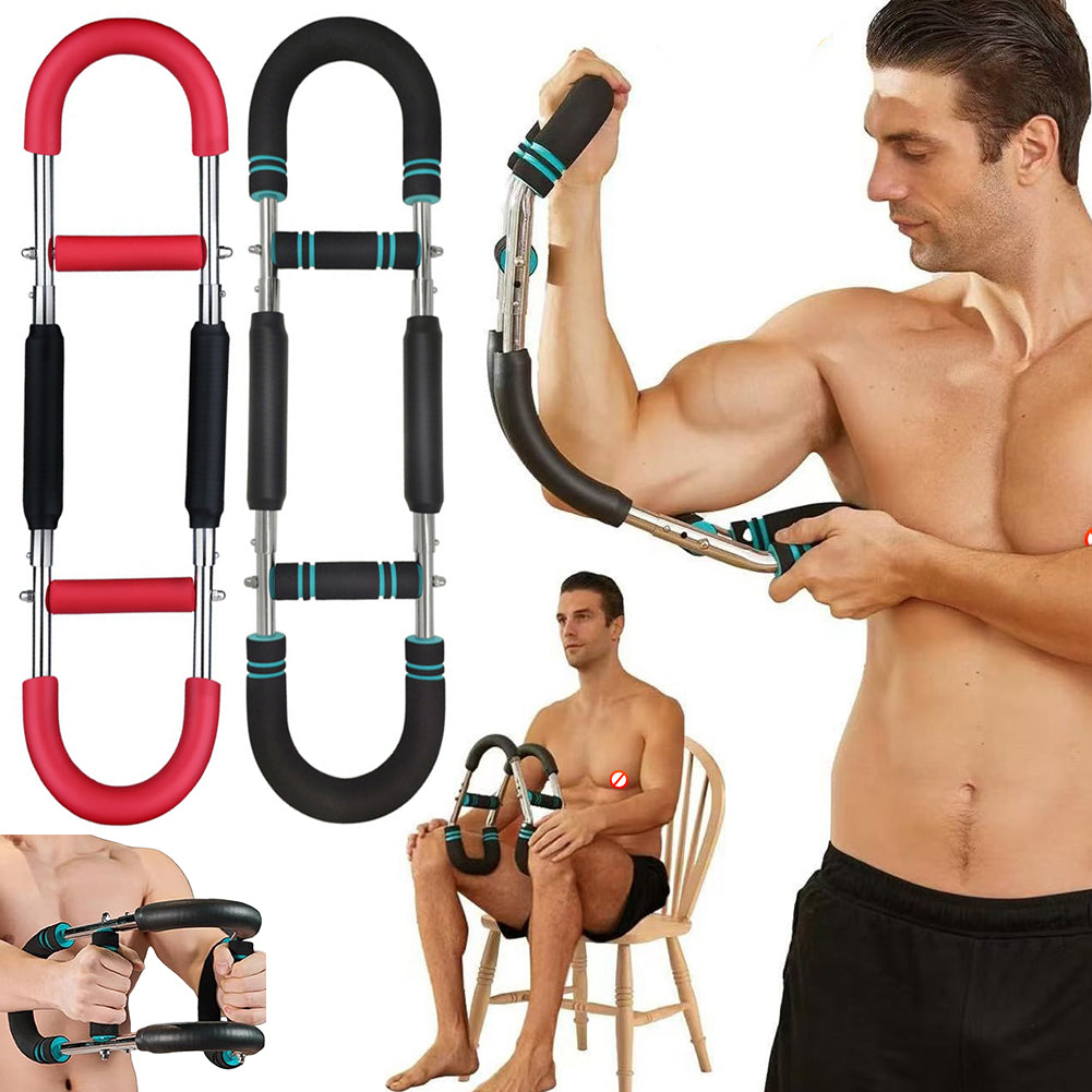 U-shaped chest and arm trainer