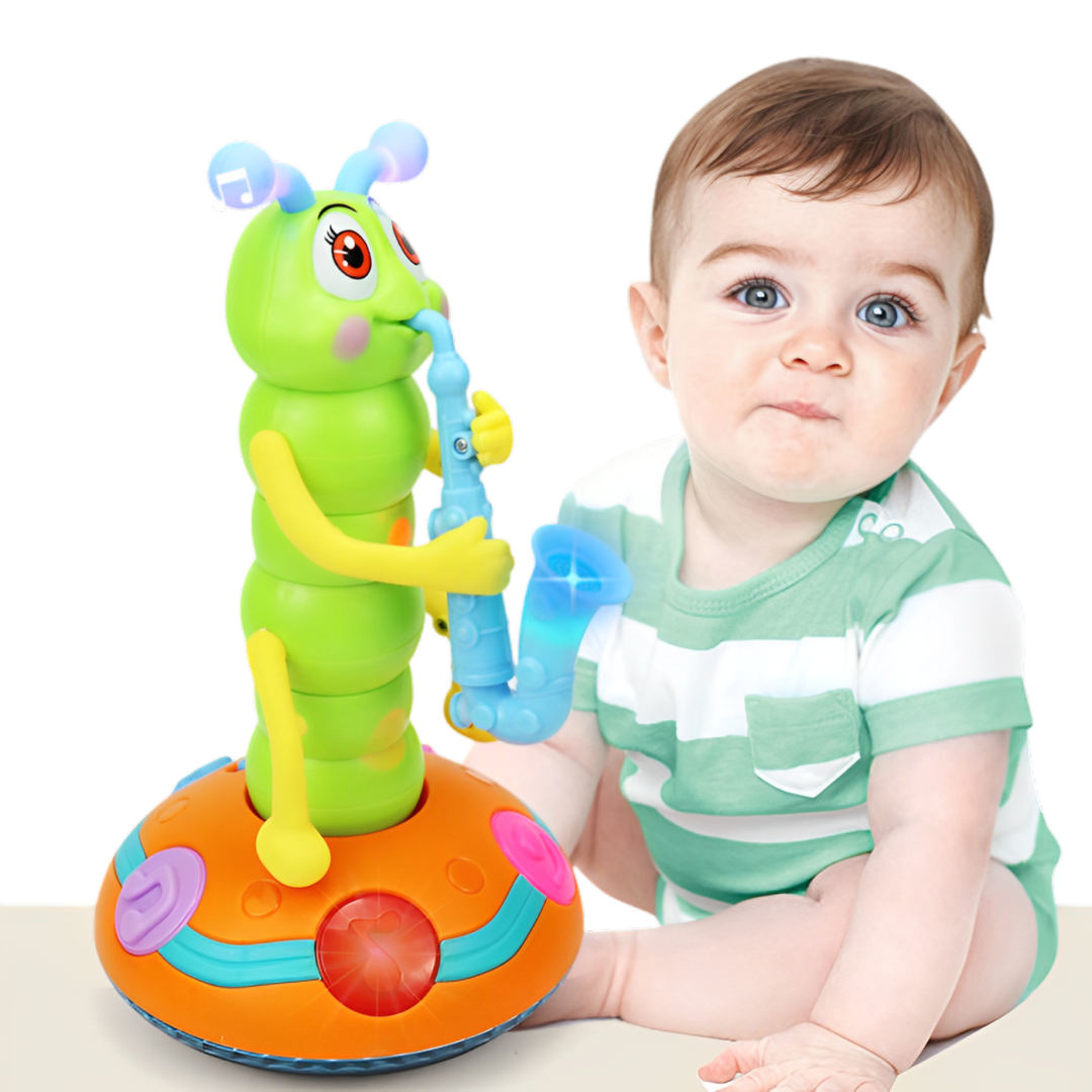 Dancing Baby Sensory Toy with Lights and Gentle Melodies