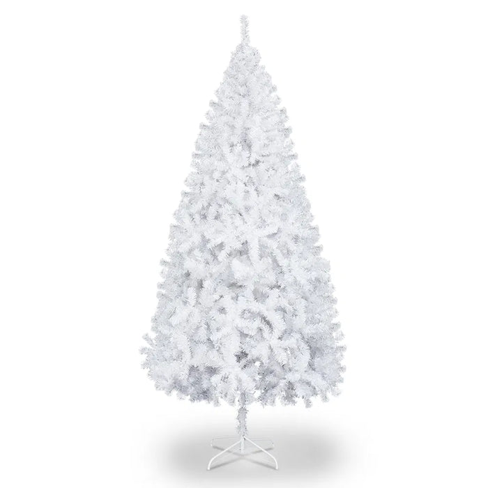 Harwelton White Hinged Artificial Christmas Tree, 5ft Unlit