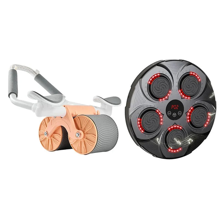 Harwelton™ Wall-Mounted Music Boxing Machine with Bluetooth and Lights