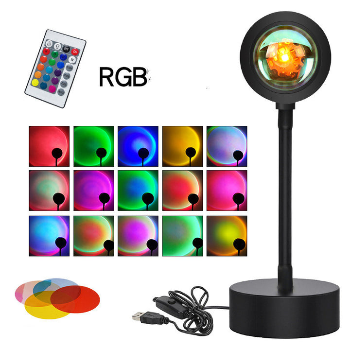 Sunset Projection Lamp, Adjustable Wall Night Light Decoration
