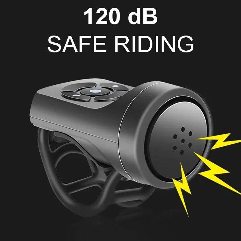 120dB Bike Alarm with Motion Sensor and USB Charging