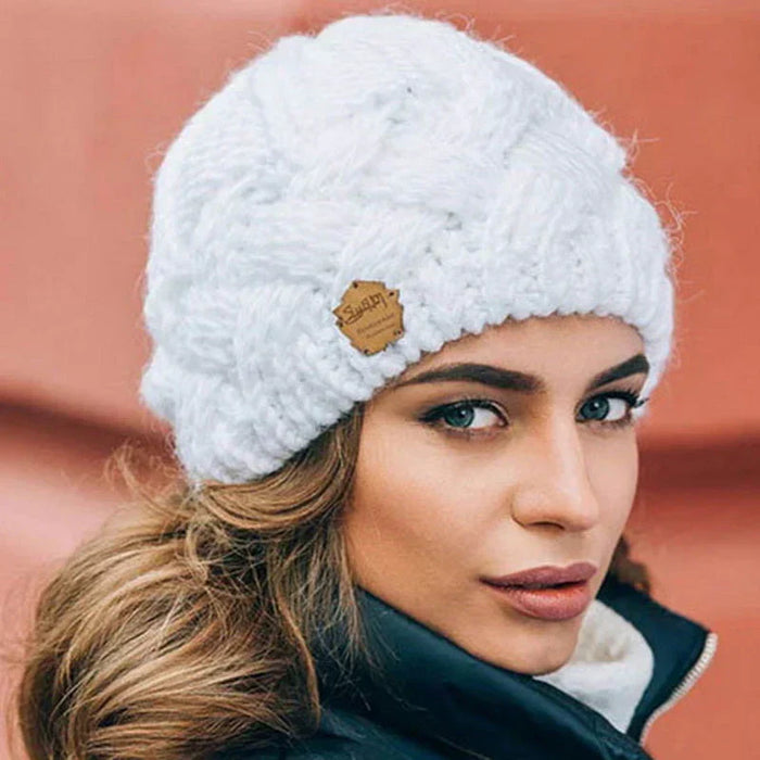 Harwelton™ Soft Wool Blend Knitted Beanie for Everyday Winter Warmth