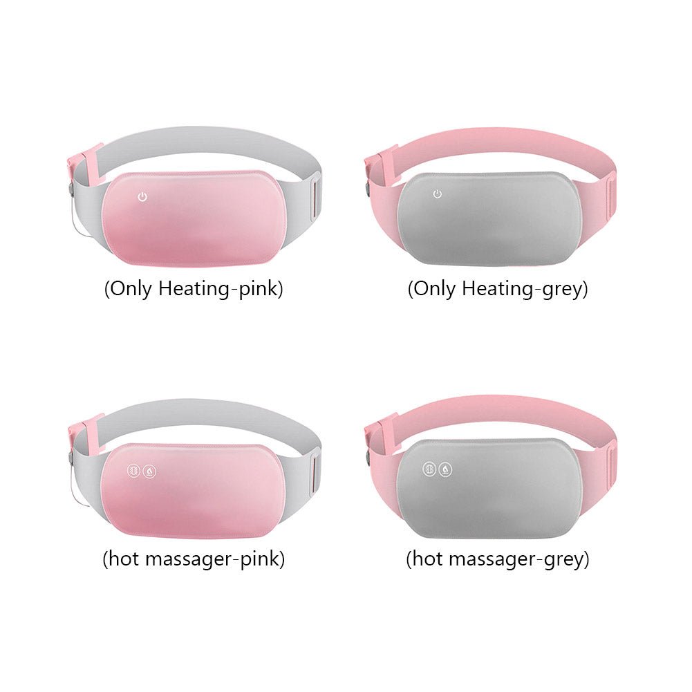 Rechargeable Heated Belly Wrap with 3 Heat Levels and Vibration