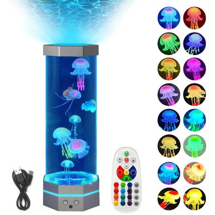Harwelton Jellyfish mood lamp with remote and 17 colours