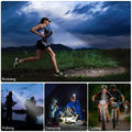 Harwelton™ Waterproof Rechargeable LED Head Torch with Adjustable Zoom